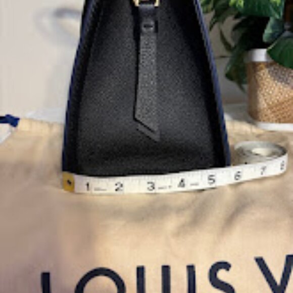 RARE Louis Vuitton Sully Tote Monogram Empreinte Leather PM - Black - Picture 16 of 16